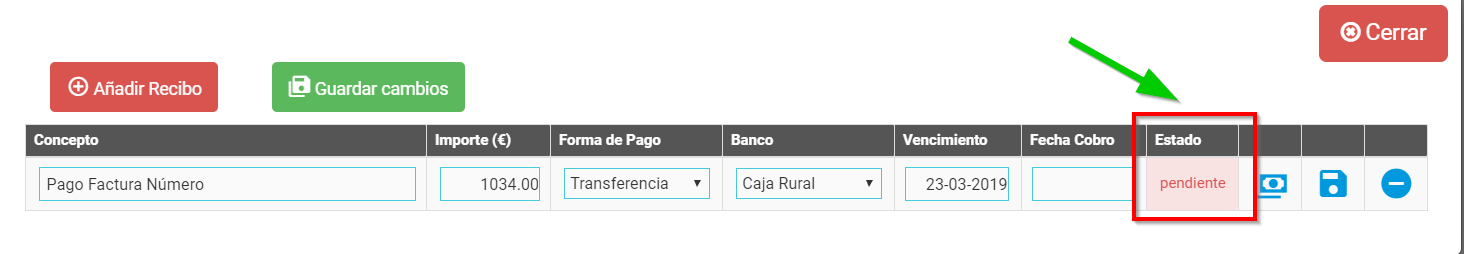 Preguntas Frecuentes Como borrar recibo2